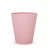 Fiberglass Pot for Flowers, Cylindrical, 72 cm Height, 65 cm Width, Pink color.