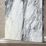 Arabescato Marble Slabs, Thickness 2 cm, Size 3.33×1.32 cm, White and Grey Color