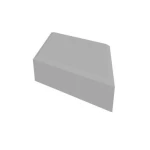 Prisma 3D Interlock Paver Tiles, Gray Color, Size 334.40x197.70x60 mm | Opal Company Factory