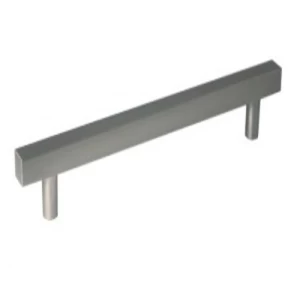 Bar Handle 192 mm Aluminium Matte Chrome Finish | Kitchen Line Group