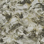 Patterned wallpaper, pale beige color, length 10 m, width 0.53 m, model 73506  