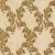 Classic wall covering light golden color, length 10m, width 0.73m, model 7032