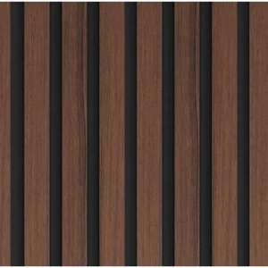 بديل الخشب الكوري للجدران داخلي 2.90×12 سم، بوليسترين | خط  الفخامة