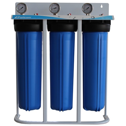 AquaTower Water Filter Jumbo 3 Stage Blue | Al Zamil Tanks