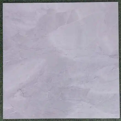 بلاط سيراميك تصميم ساده 60×60 سم، لون رمادي فاتح | Watani Al Jamal
