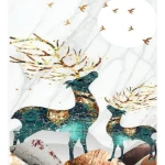 بديل الرخام للديكور صيني، مقاس  300× 122 سم مستطيل، رمادي