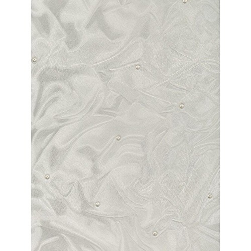 Italian Wallpaper Light Gray Color, 10m x 1.06m, Model 82016 | Balbaid Decor Company