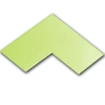 بلاط رصيف انترلوك 3D  براند الارمك  سمك  6 سم اللون اخضر