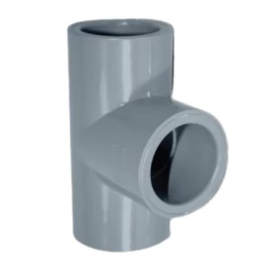 TEE CPVC 90° Schedule 80, ¾ inch, Light Gray | ALMUIF PIPES