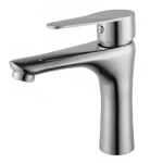 Automatic Short Washbasin Faucet Brass, Chrome Color