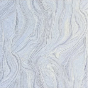 Patterned Wallpaper 1.005 cm x 106 cm Blue Color, Illusion Model | Abyat Company