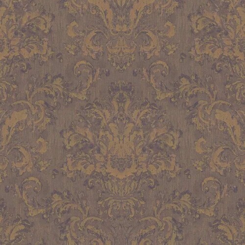Classic Design Wall Decoration 10m x 50 cm, Dark Brown | 