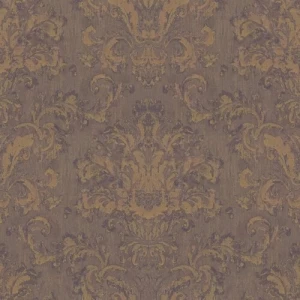 Classic Design Wall Decoration 10m x 50 cm, Dark Brown | 