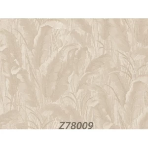 Wall Decoration Leaf-Patterned Design 10 m x 1.06 m Beige | Balbaid Decor Company