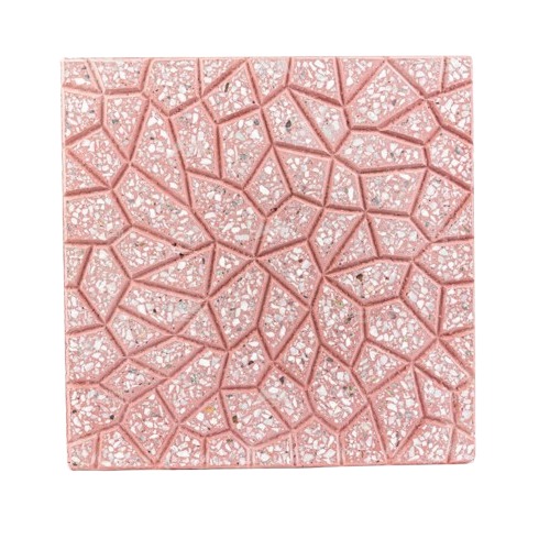 بلاط أرضيات تيرازو اسمنتي 40×40 سم، أحمر فاتح، ارتفاع 4 سم | الصريف لمواد البناء