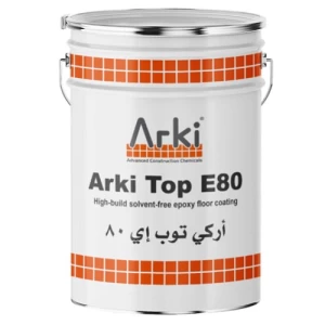 Arki Top E80 High-build Epoxy Floor Coating 4 Liter Pack | Arki for Advanced Construction Chemicals Co. Ltd.