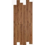 Scratch-resistant parquet, brown color, size 128.5x19.2x0.7 cm, model 381747
