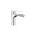 Silver Bathroom Washbasin Faucet , Chrome Color