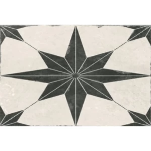 Laser Cut Porcelain Tile 30x30 cm Black Color | Hamdan Ceramics Foundation