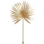 Artificial plant, gold color, size 78 x 21 x 1 cm