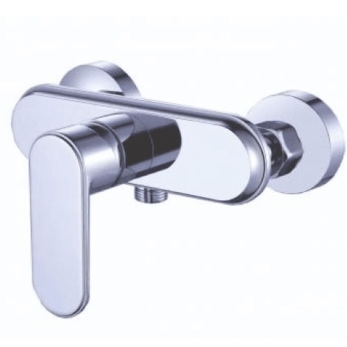 Chinese Shattaf Mixer Lima Model Chrome Color | Albayt Alaniq Sanitary Tools