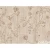 Italian wallpaper floral design 10m x 1.06m, beige, model 44434