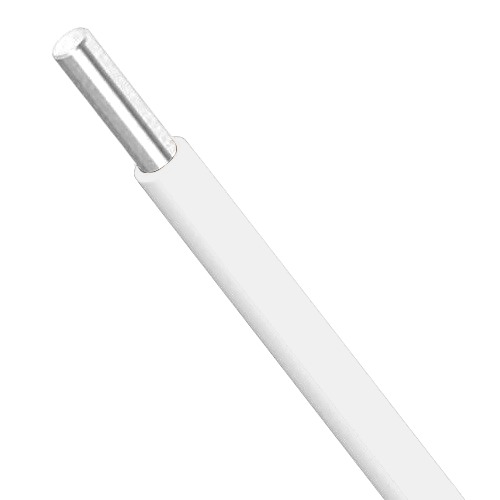 16 AWG Solid Tinned Copper Electric Wire, 600 volts, PVC Insulation 105°C, White, 2500ft | Asharqiyah Cables Company for Industry