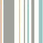 Youth and children wall decoration, off white with gray color, length 10 m, width 0.53 m, model GK8814 