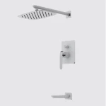 Shower Mixer, Chrome Color, ALEXIS Model