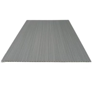 PVC Wood Replacement 60x290 cm Rectangular Light Gray White Striped | Luxury line