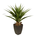 نبات صبار اجاف صناعي، طول 70 سم، لون أخضر  