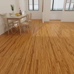 SPC Wooden Floor Vinyl Tiles, Waterproof, Brown Color, Model 1085