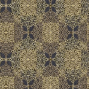 Belgian Wallpaper 10 m x 0.53 m Beige Oriental Design, Gold Color | Abyat Company