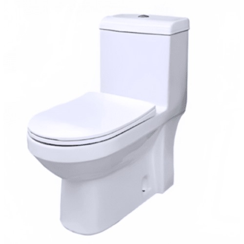 Floor Mounted Water Closet 25-30 cm, White Color, Design COVE | Albayt Alaniq Sanitary Tools