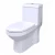 Floor Mounted Water Closet, White Color, Design COVE