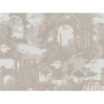 Italian Wallpaper Light Beige Color, Length 10m, Width 1.06m, Model Z44934