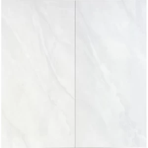 أرضيات بورسلان 120×120×1 سم، لون أبيض، موديل ليون | شركة ابيات