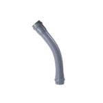 UPVC Plastic Long Bend Elbow 22° [MMK], External diameter 25 mm, Gray,  AGM Factory 