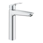 Grohe Single Lever Basin Mixer, from the Eurosmart Collection, X-Large Size, Chrome