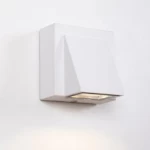 LED Outdoor Light, Dimensions 8 x 8 x 7 cm, White Color