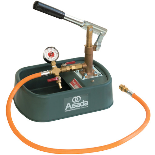 Electric Test Pump 3.3 kg Weight, 50 kgf/cm² Pressure, 3.0 L Tank | Asada