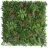 عشب جدار 3D للمساحات الداخلية، تغطية 1 م²، لون أخضر 