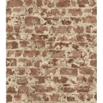 German stone wall Covering, size 10 m x 0.53 m, brown color, model 446289 