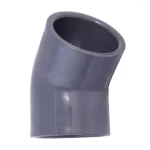 UPVC Elbow 45° Al-Munif Size 225 mm Color Gray