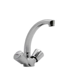 Chinese brass washbasin faucet, chrome color, Dolphy Brand