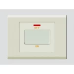 Water Heater Switch, Art DNA E3, 20 Amp, Beige Color, Size 7x7 cm