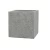 حوض نبات خرساني، مربع الشكل، مقاس 50x50 سم، لون رمادي