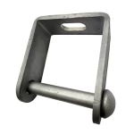 D Iron Clamp, Hot Dip Galvanized, Height 112 mm
