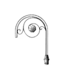 ذراع انارة 1300×700 مم 