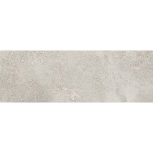 بلاط سيراميك للجدران داخلي أسباني سطح مطفي، مقاس 30×90 سم، لون رمادي فاتح | C01.2407